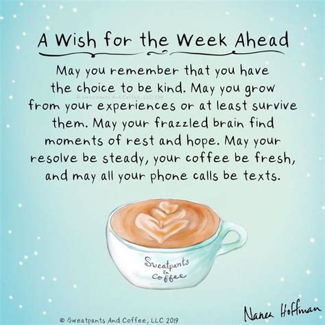a wish for the week ahead