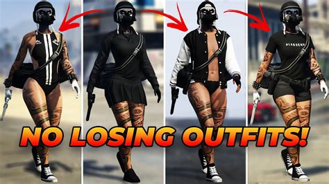 Easy And Cute Gta 5 Female Outfits Tutorial No Transfer Youtube
