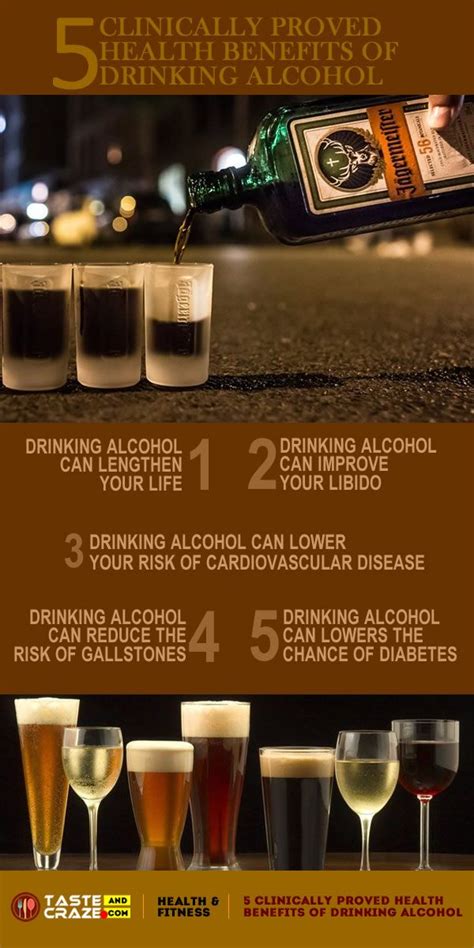 5 Clinically Proved Health Benefits Of Drinking Alcohol ...