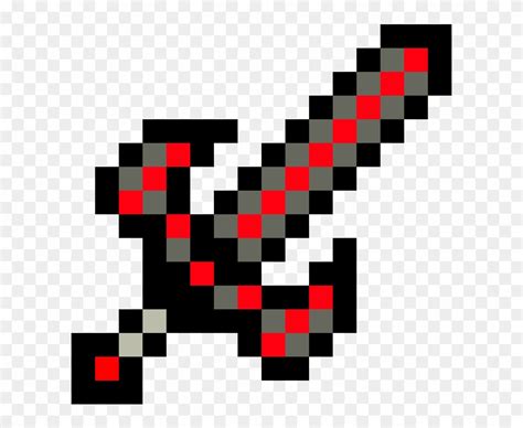 Download Cursed Sword Minecraft Stone Sword Pixel Art Clipart
