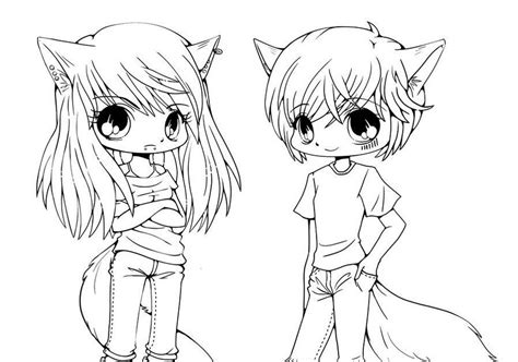 Anime Emo Wolf Girl Coloring Pages Coloring Pages For All