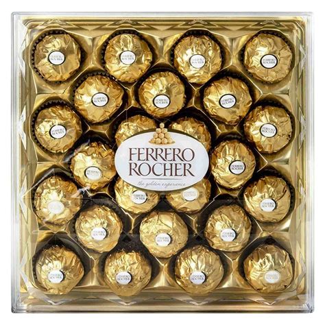 Buy Ferrero Rocher Chocolates Box 300g Online Shop Food Cupboard On