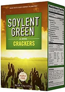 Future new yorkers live on a trademarked food, which two detectives (charlton heston, edward g. Amazon.com: Soylent Green Crackers, 4.4-Ounce (Pack of 3)