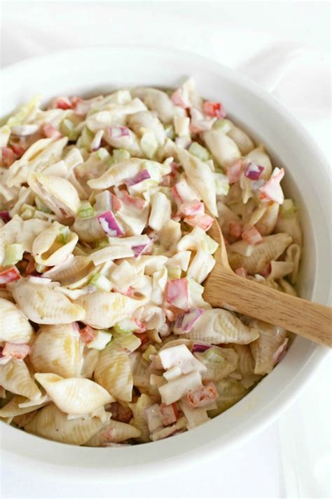 This salad has a perfect balance of cucumber, white onion, sugar and vinegar. Crab Pasta Salad - Best Crafts and Recipes