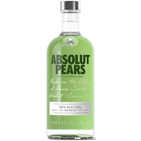 Absolut Pears Vodka 750 Ml Bottle