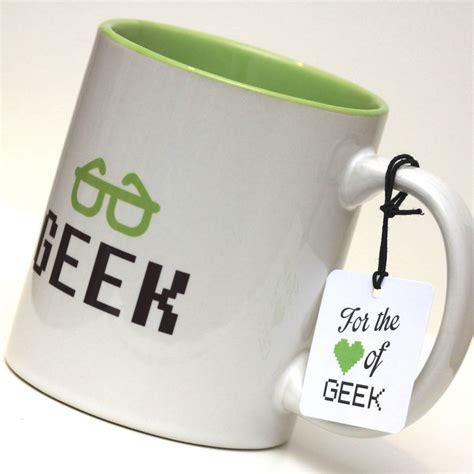 Geeky Glasses Mug By For The Love Of Geek