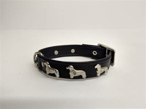 Dachshund Leather Dog Collars Fleece Dog Harnesses