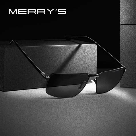 Buy Merrys Design Men Classic Rectangle Sunglasseshd Polarized