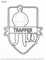 Trapper sketch template