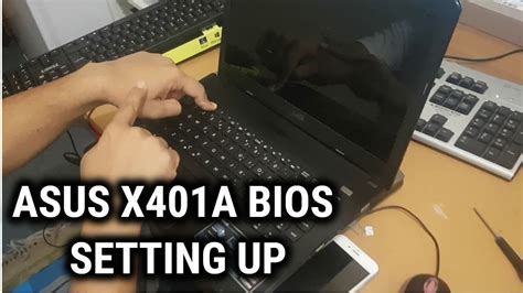 How To Get Into Bios For Asus X401a Youtube