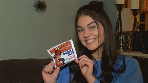 Spencerport Teen Is Inspiration For First Female Featured On Big League Chew Bubble Gum