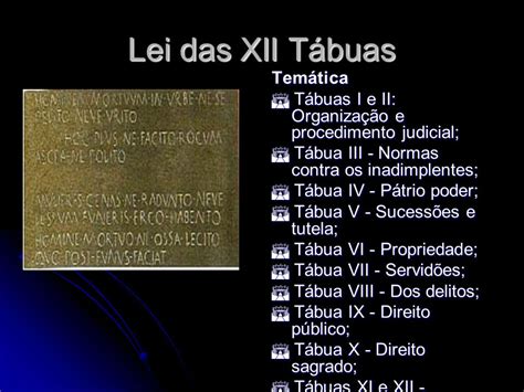 A Lei Das Doze Tábuas Foi Importante Para Os Plebeus