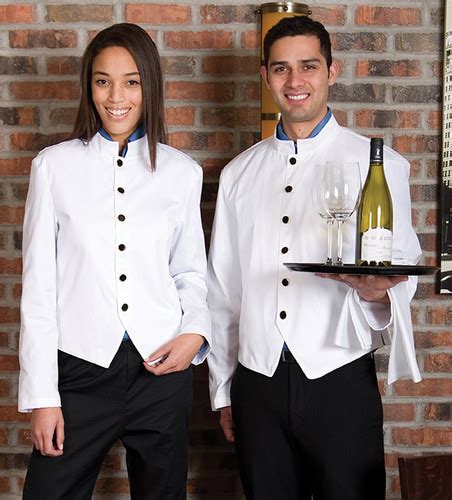 Server Wear Bar Wear Waiter Jackets Banquet Uniforms Culinary Classics