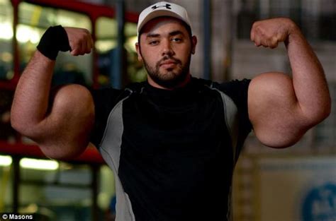 Meet The Real Life Popeye With 31 Inch Biceps