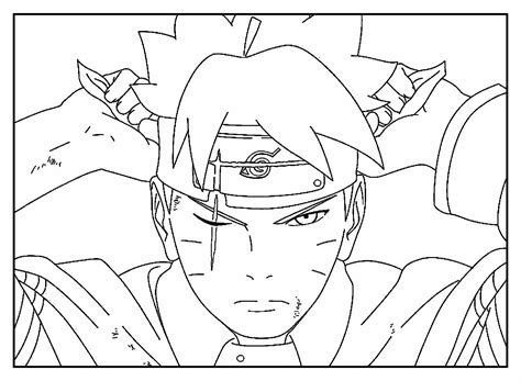 Desenhos Do Boruto Para Colorir Bora Colorir