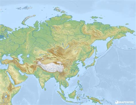 Eurasia Physical Map Part 2 Diagram Quizlet