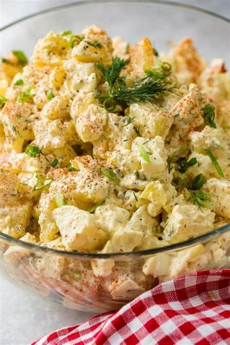 How To Make The Best Potato Salad Ever Video Oh Sweet Basil