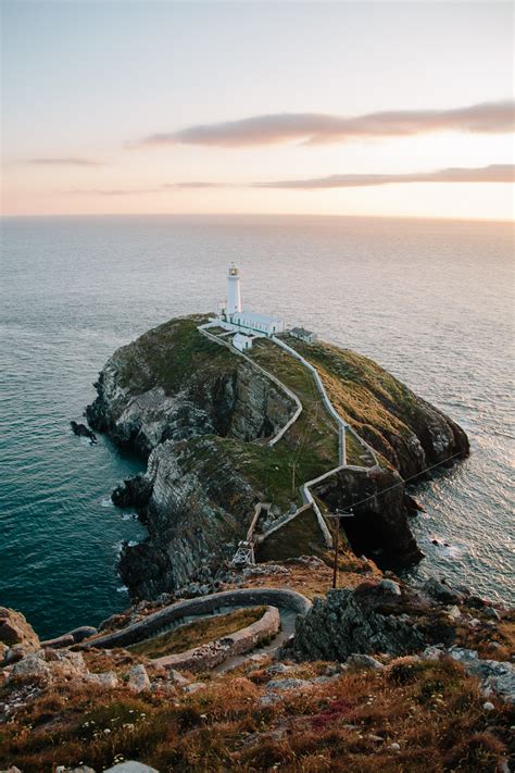 Sunset At South Stack Lighthouse April Everyday