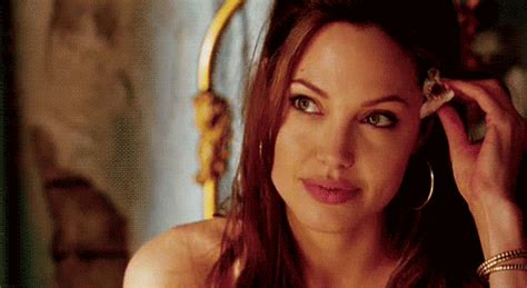 Angelina Jolie Smirk 