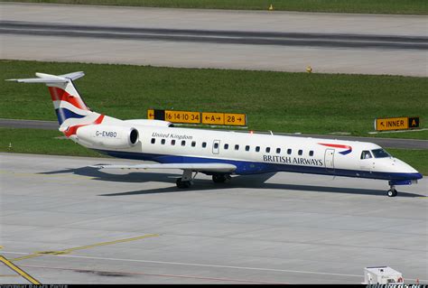 Embraer Erj 145eu Emb 145eu British Airways Ba Connect Aviation