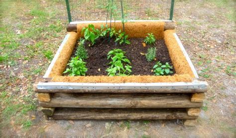 I'd take it a step further and suggest lining your raised bed to keep soil away from direct contact with treated wood. 30+ Raised Garden Bed Ideas - Hative