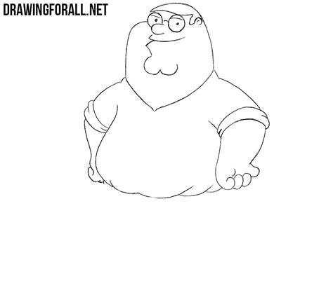 How to draw a family. How to Draw Peter Griffin Step by Step | Drawingforall.net