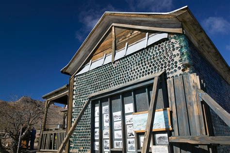 See The Glass Bottle House Thats Hiding In A Nevada Ghost Town