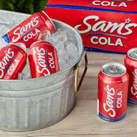 Sams Cola Soda Pop 12 Fl Oz 12 Pack Cans