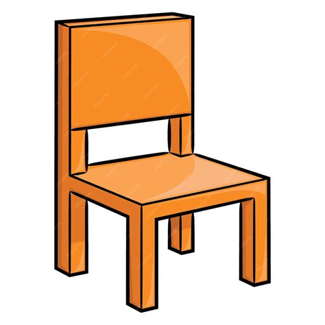 Premium Vector Chair Cartoon