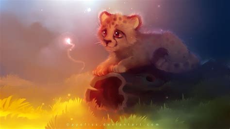 Cute Cheetah Wallpapers Wallpaper Cave