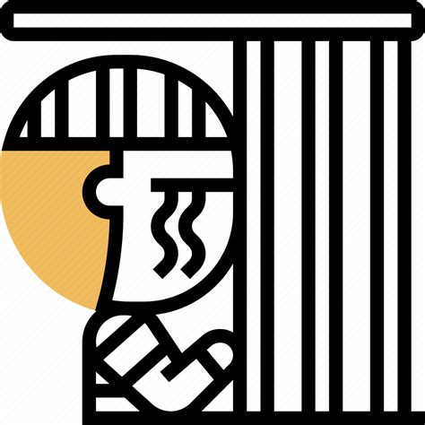 Prison Jail Convicted Inmate Punishment Icon Download On Iconfinder