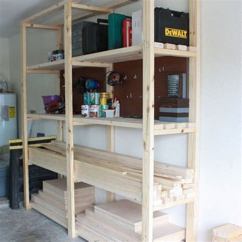 Easy Diy Garage Shelving Hometalk