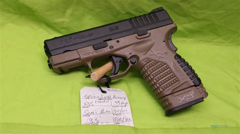 Springfield Xds 45acp 45 33 Fde 5r For Sale At