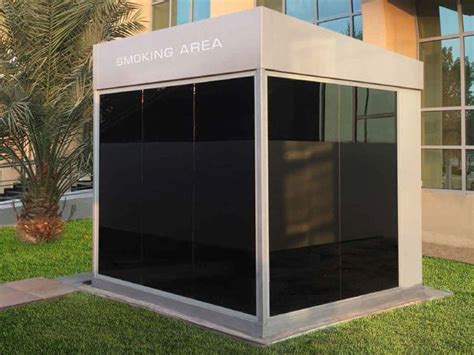 Outdoor Smoking Cabins In Abu Dhabi Smoke Solution
