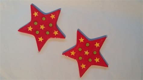 Some Beautiful Ceramic Stars Painted At A Drop In Art Session At Faux