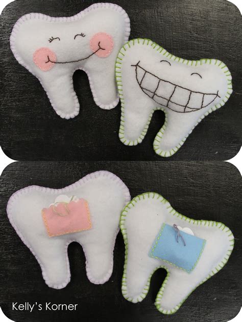 Big smiles are guaranteed with our mouth pillow in the room. Kelly's Korner: Tooth Fairy Pillows