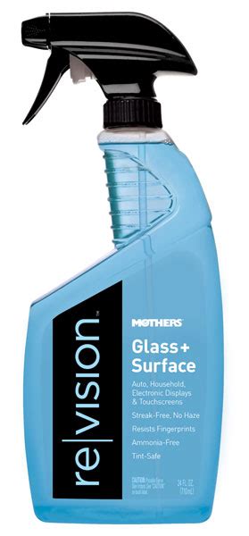 Top best glass cleaner to clean most dirty stained glasses | how to clean glass shower doors with safe glass cleaners. Mothers Revision Glass plus Surface Cleaner, 24oz ...