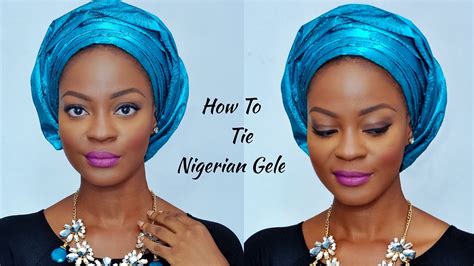 How To Tie Nigerian Sego Gele Tutorial Glam O Sphere Nigerian Gele Head Wraps Headwrap