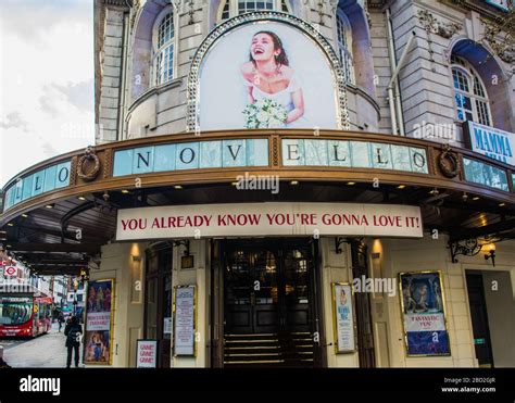 London Novello Theatre In Londons West End A Listed Building Showing