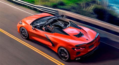 The All New Mid Rear Engined Corvette Stingray Becomes A Convertible