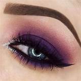 Purple Wedding Makeup