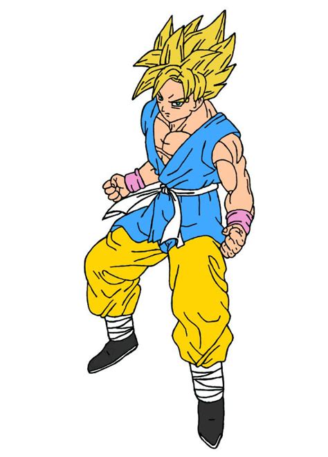 Goku Adulto Gt Super Saiyan By Zener88 On Deviantart