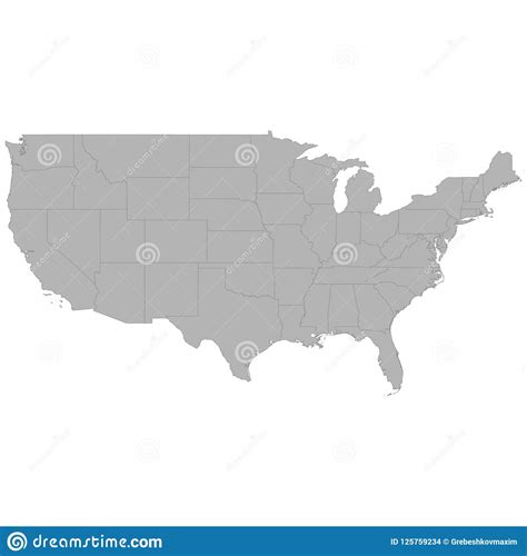 High Quality Map Stock Vector Illustration Of Administrative 125759234