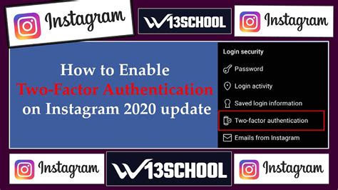 In this video i am showing how to disable two factor authentication on instagram account.two factor authentication is good to have. How to Enable Two Factor Authentication on Instagram 2020 ...