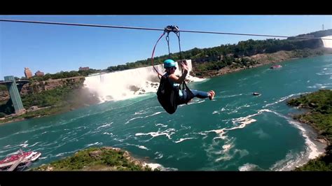 Cruise And Zipline Niagara Falls Ontario Canada Hd Youtube