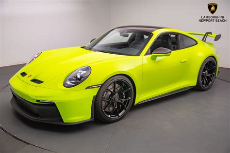 2022 Acid Green Porsche 911 Gt3 Newport Beach Automotive Group Flickr