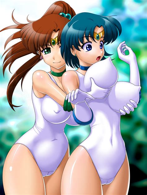 Rule 34 2girls Ami Mizuno Bishoujo Senshi Sailor Moon Breast Grab