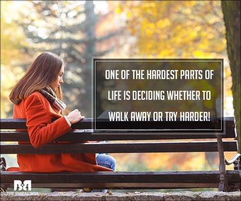 Love is impossible to live without. Hard Love Quotes: 15 Quotes Coz Beautiful Things Never Come Easy!