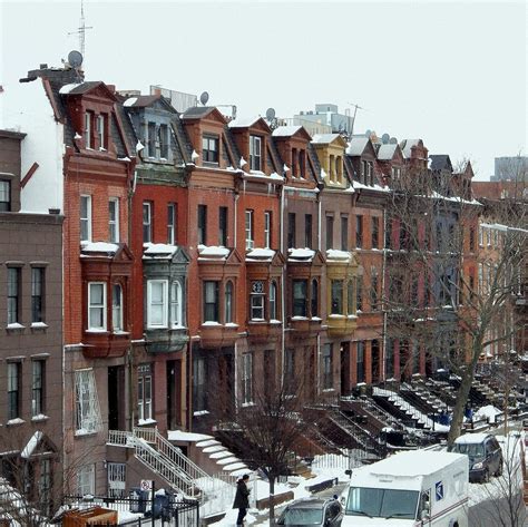 Houses In Bedford Stuyvesant Brooklyn Brooklyn New York New York