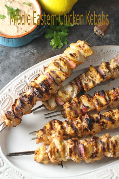 Middle Eastern Chicken Kebabs Happy Cook